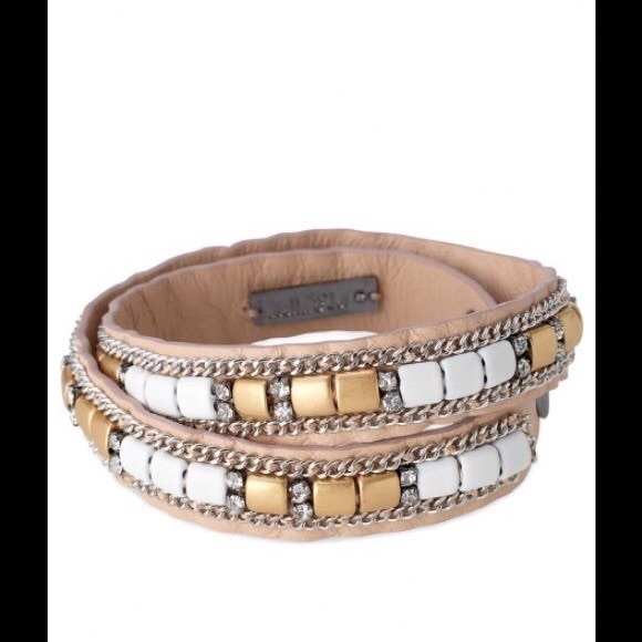 Stella & Dot Cady Wrap Bracelet - Gold - Picture 1 of 5